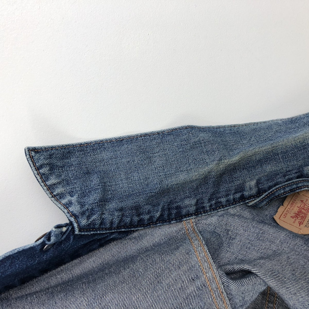 2000'S Levi's 70500-04 Euro Model Denim Jacket, Men's Size L cotton blue type Vintage Second Hand