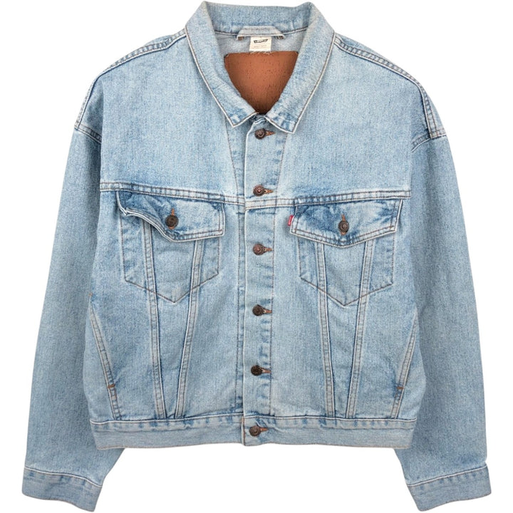 1990'S Levi's 70598-4834 Denim Jacket (Men's Size M) Vintage cotton blue type Vintage Second Hand