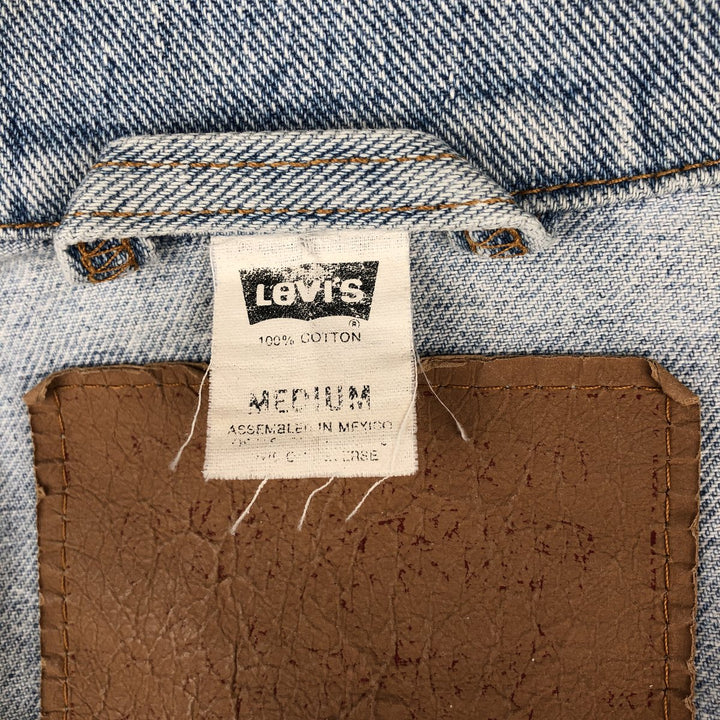 1990'S Levi's 70598-4834 Denim Jacket (Men's Size M) Vintage cotton blue type Vintage Second Hand