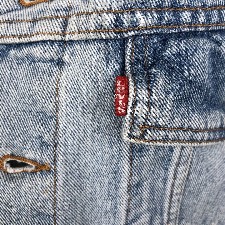 1990'S Levi's 70598-4834 Denim Jacket (Men's Size M) Vintage cotton blue type Vintage Second Hand