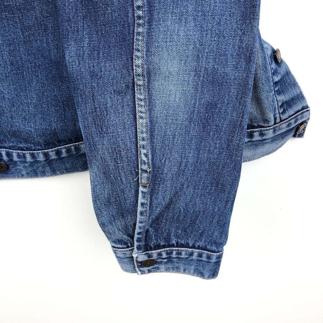 2000'S Levi's 70550-04 Euro Model Denim Jacket (Men's Size L) cotton blue type Vintage Second Hand