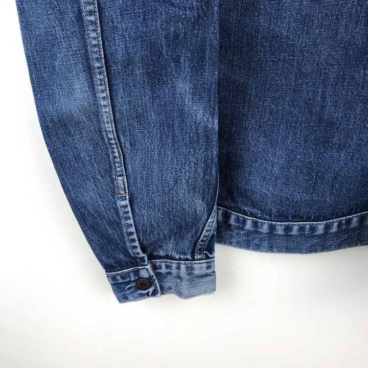 2000'S Levi's 70550-04 Euro Model Denim Jacket (Men's Size L) cotton blue type Vintage Second Hand