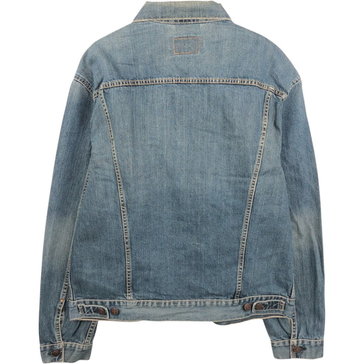2000'S Levi's 70550-04 Denim Jacket (Men's XL equivalent) cotton blue type Vintage Second Hand