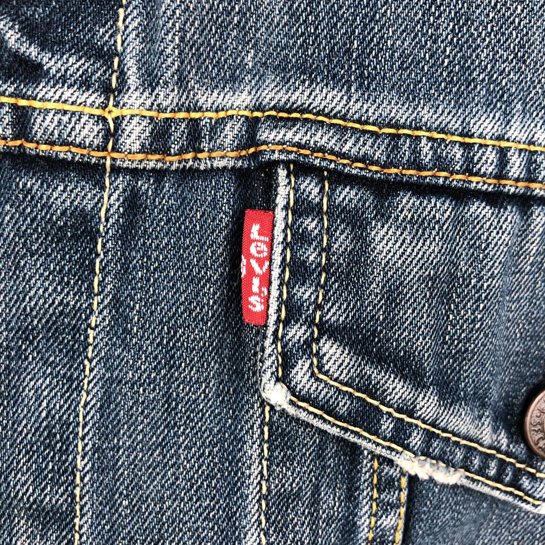 2000'S Levi's 70550-04 Denim Jacket (Men's XL equivalent) cotton blue type Vintage Second Hand