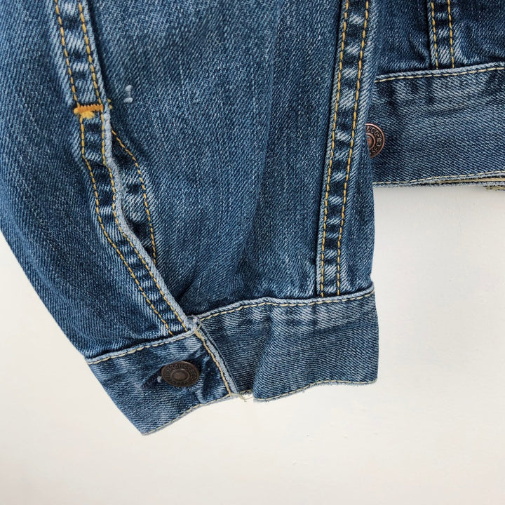 2000'S Levi's 70550-04 Denim Jacket (Men's XL equivalent) cotton blue type Vintage Second Hand