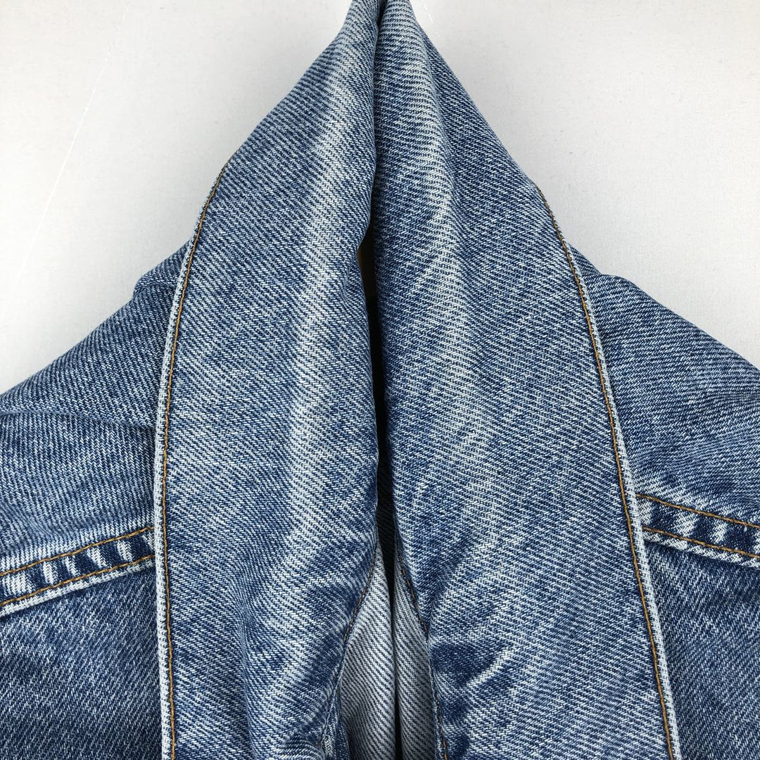 90'S Levi's 70507-0389 denim jacket, denim jacket, made in USA, men's size M, vintage cotton blue type Vintage Second Hand