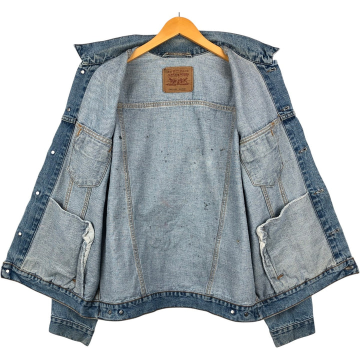 Levi's 70507-4890 Denim Jacket (Men's Size XL) unclear blue type Vintage Second Hand
