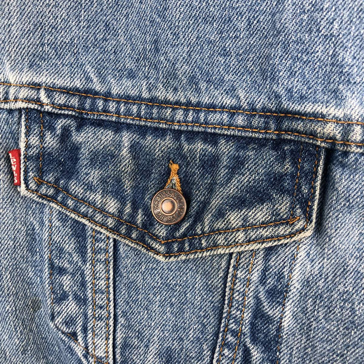 Levi's 70507-4890 Denim Jacket (Men's Size XL) unclear blue type Vintage Second Hand