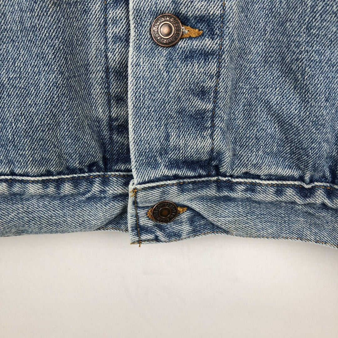Levi's 70507-4890 Denim Jacket (Men's Size XL) unclear blue type Vintage Second Hand