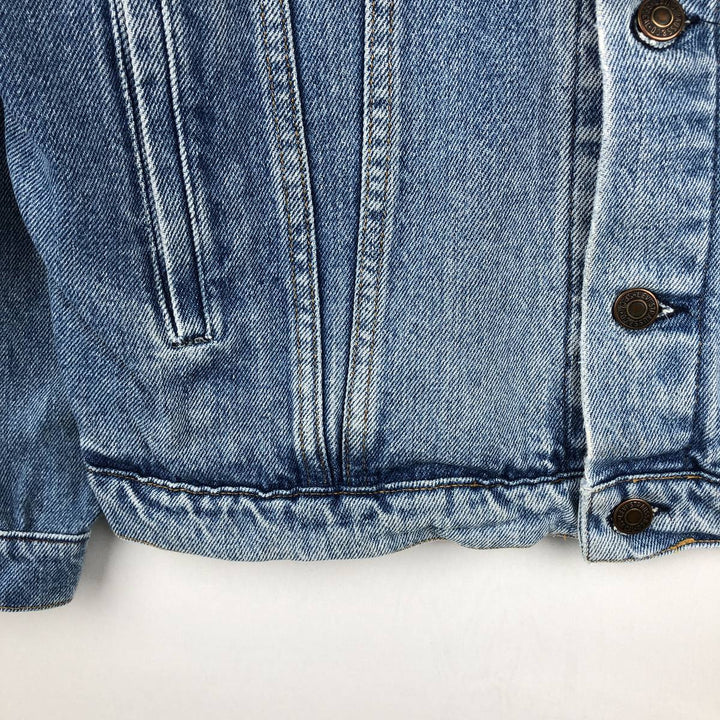 1980'S Levi's 70503-02 Euro Model Denim Jacket, Italian Made, Men's Size L (Equivalent), Vintage cotton blue type Vintage Second Hand