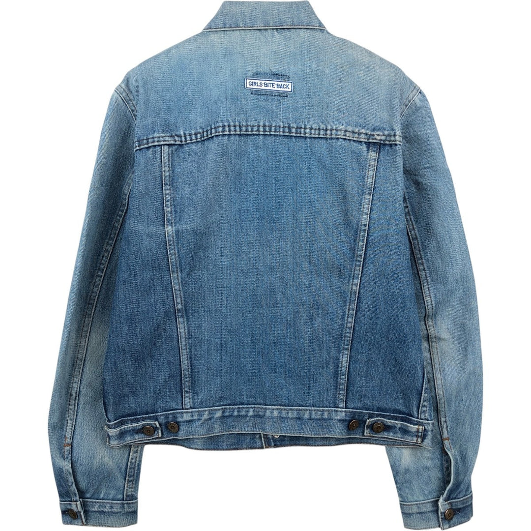 1970'S Levi's 70500 Euro Model Denim Jacket, Made in France, Men's Size L (approx.), Vintage cotton blue type Vintage Second Hand