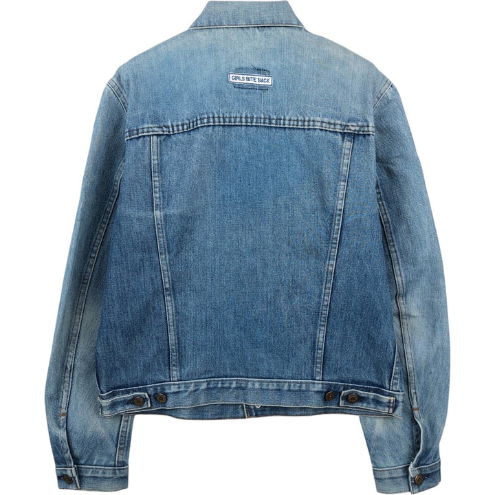 1970'S Levi's 70500 Euro Model Denim Jacket, Made in France, Men's Size L (approx.), Vintage cotton blue type Vintage Second Hand