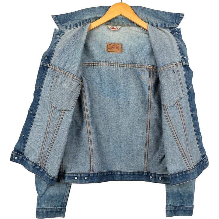 1970'S Levi's 70500 Euro Model Denim Jacket, Made in France, Men's Size L (approx.), Vintage cotton blue type Vintage Second Hand