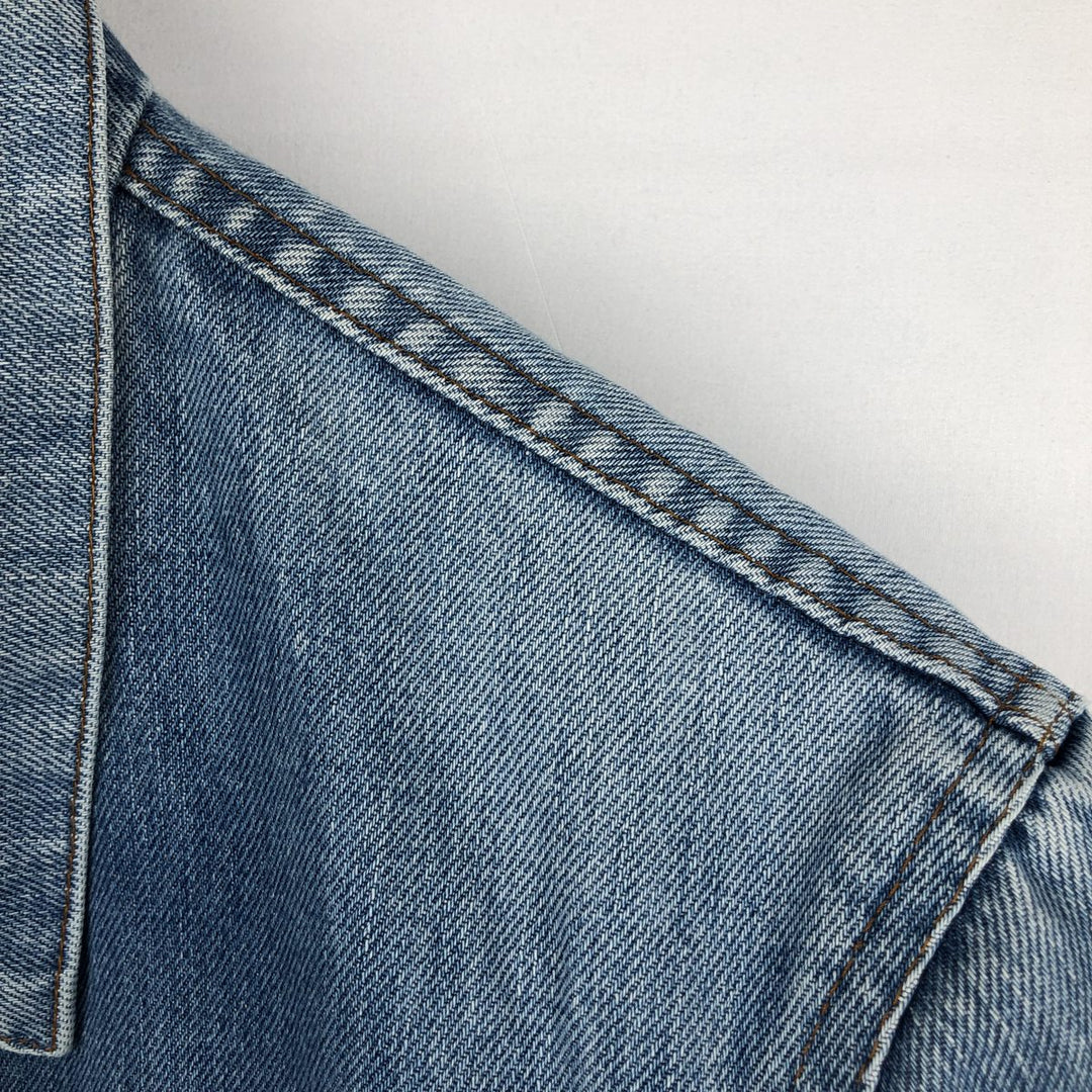 1970'S Levi's 70500 Euro Model Denim Jacket, Made in France, Men's Size L (approx.), Vintage cotton blue type Vintage Second Hand
