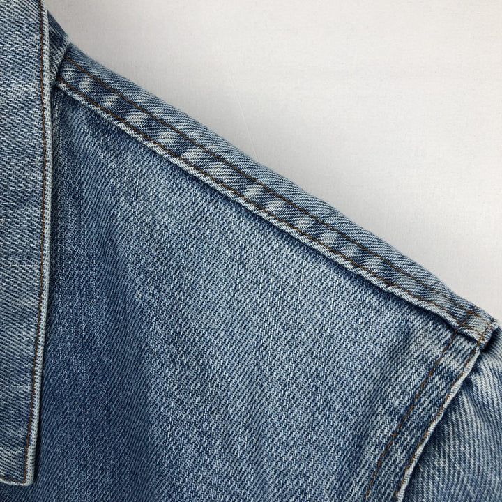 1970'S Levi's 70500 Euro Model Denim Jacket, Made in France, Men's Size L (approx.), Vintage cotton blue type Vintage Second Hand