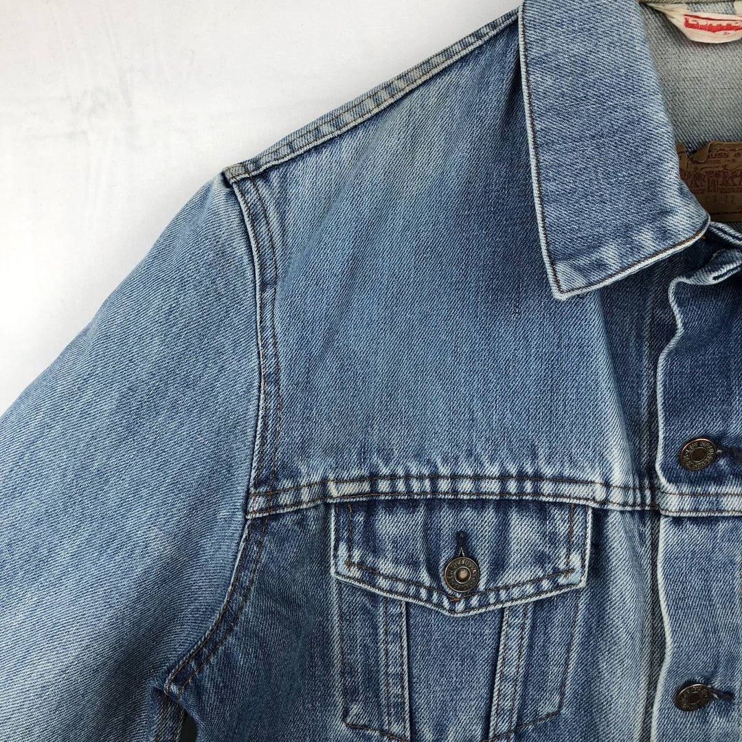 1970'S Levi's 70500 Euro Model Denim Jacket, Made in France, Men's Size L (approx.), Vintage cotton blue type Vintage Second Hand