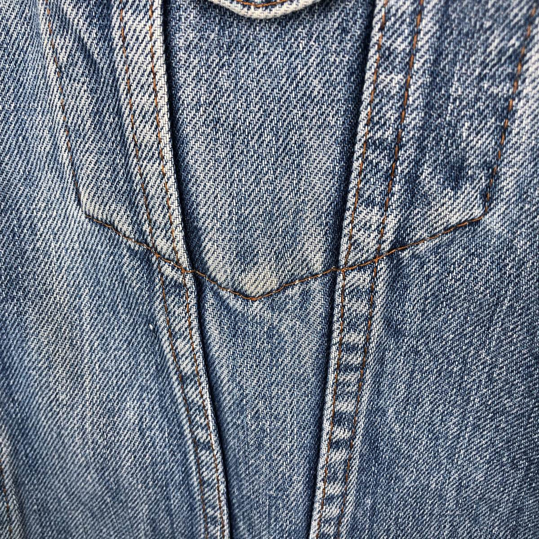 1970'S Levi's 70500 Euro Model Denim Jacket, Made in France, Men's Size L (approx.), Vintage cotton blue type Vintage Second Hand