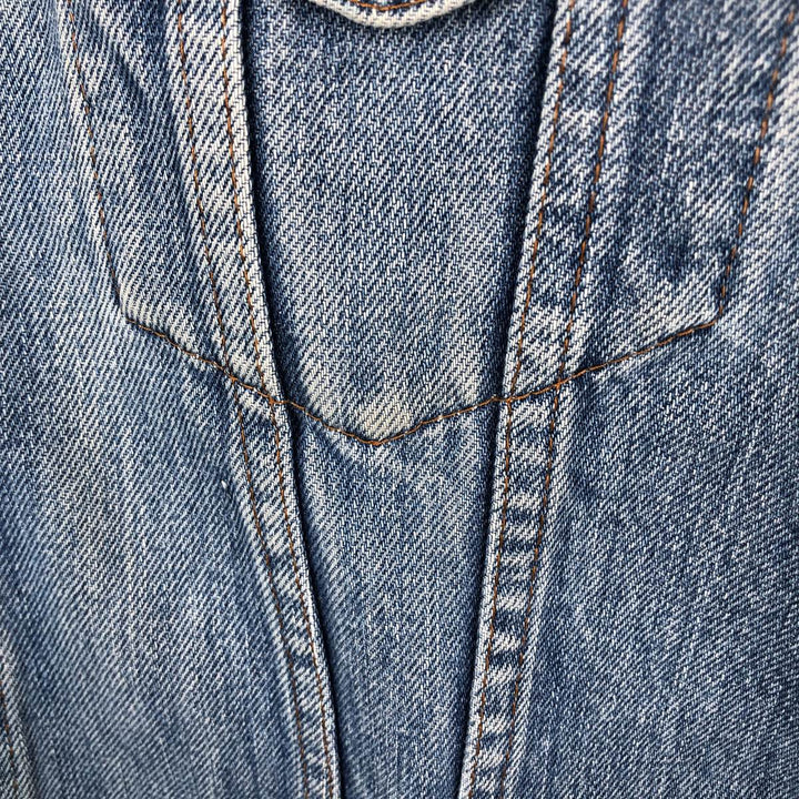 1970'S Levi's 70500 Euro Model Denim Jacket, Made in France, Men's Size L (approx.), Vintage cotton blue type Vintage Second Hand