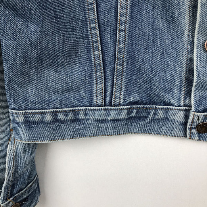 1970'S Levi's 70500 Euro Model Denim Jacket, Made in France, Men's Size L (approx.), Vintage cotton blue type Vintage Second Hand