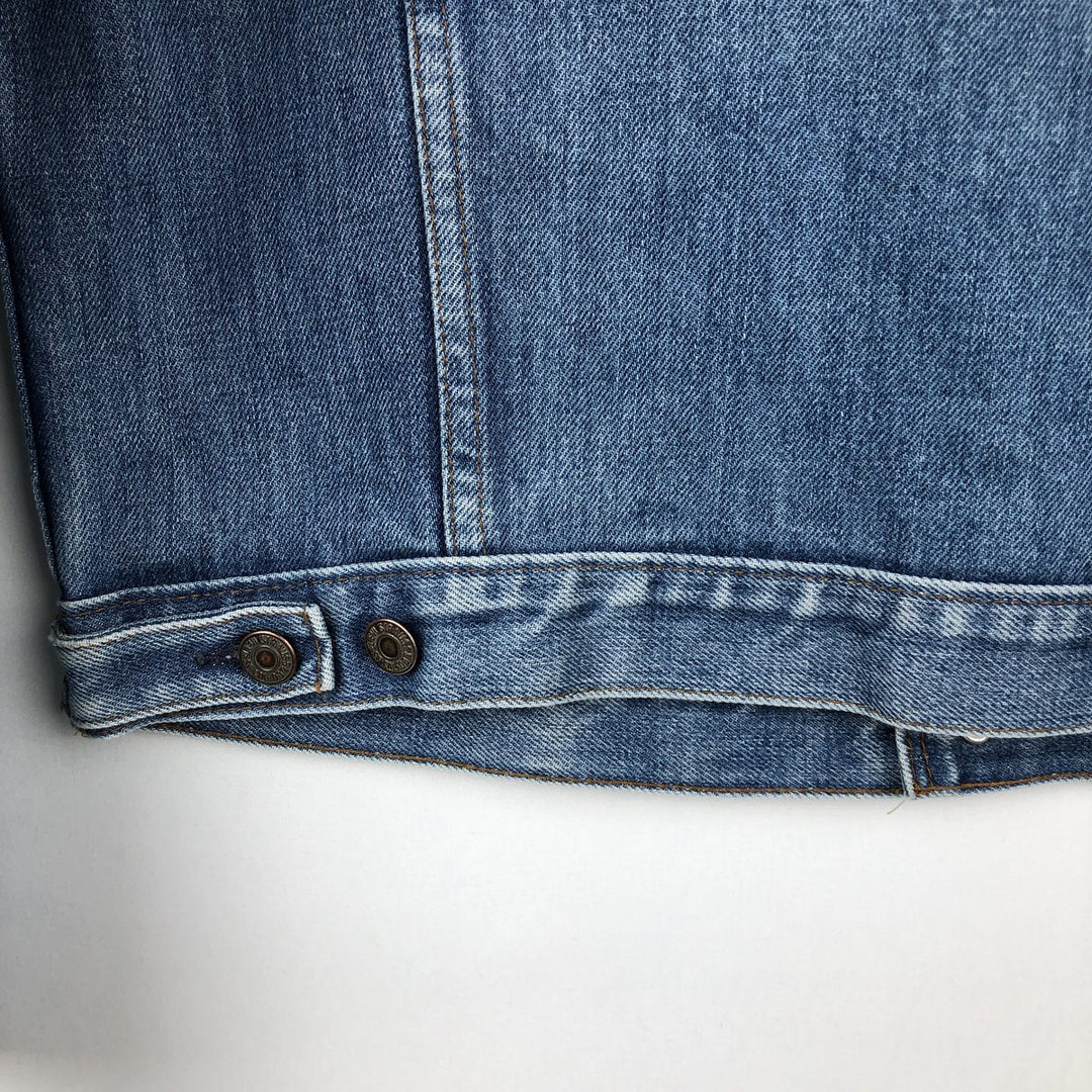 1970'S Levi's 70500 Euro Model Denim Jacket, Made in France, Men's Size L (approx.), Vintage cotton blue type Vintage Second Hand