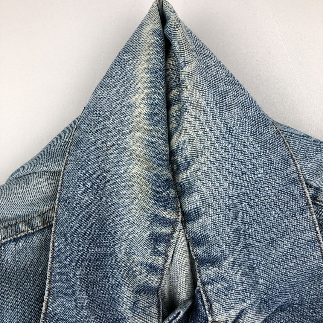 1970'S Levi's 70500 Euro Model Denim Jacket, Made in France, Men's Size L (approx.), Vintage cotton blue type Vintage Second Hand