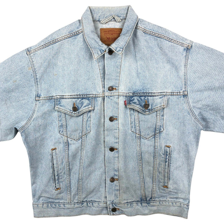 Levi's 70507-4834 Denim Jacket (Men's Size L) unclear Blue type light blue Vintage Second Hand