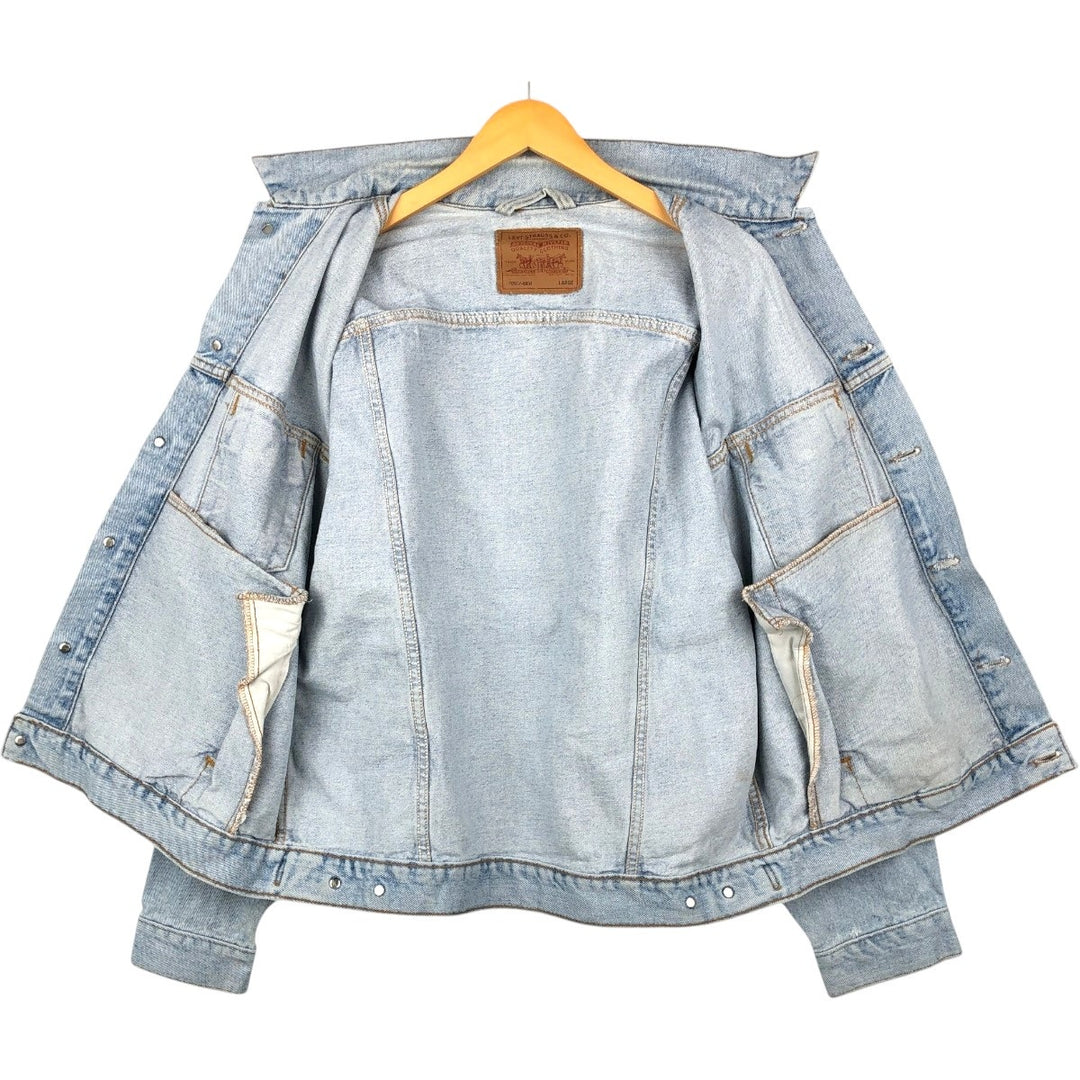 Levi's 70507-4834 Denim Jacket (Men's Size L) unclear Blue type light blue Vintage Second Hand