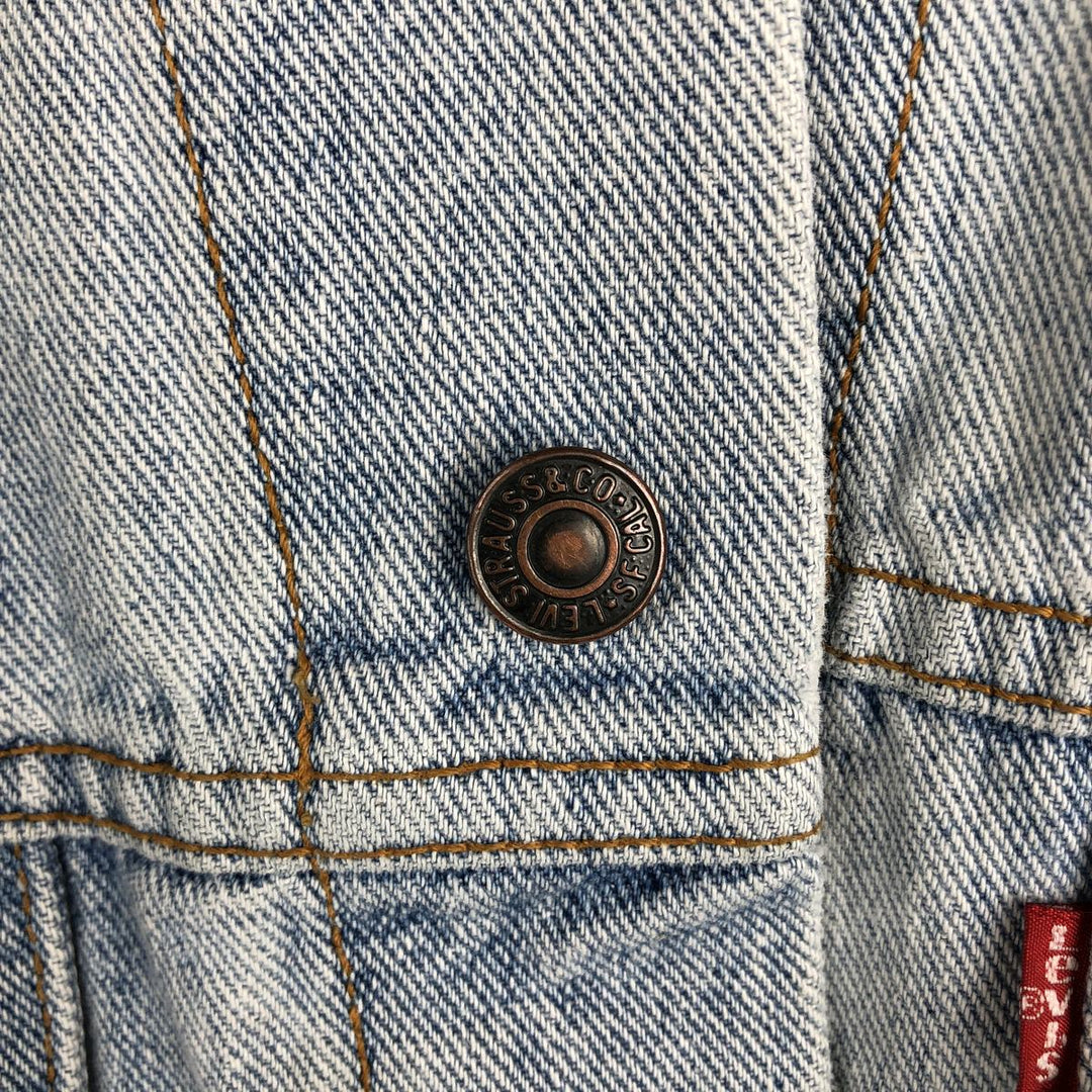 Levi's 70507-4834 Denim Jacket (Men's Size L) unclear Blue type light blue Vintage Second Hand