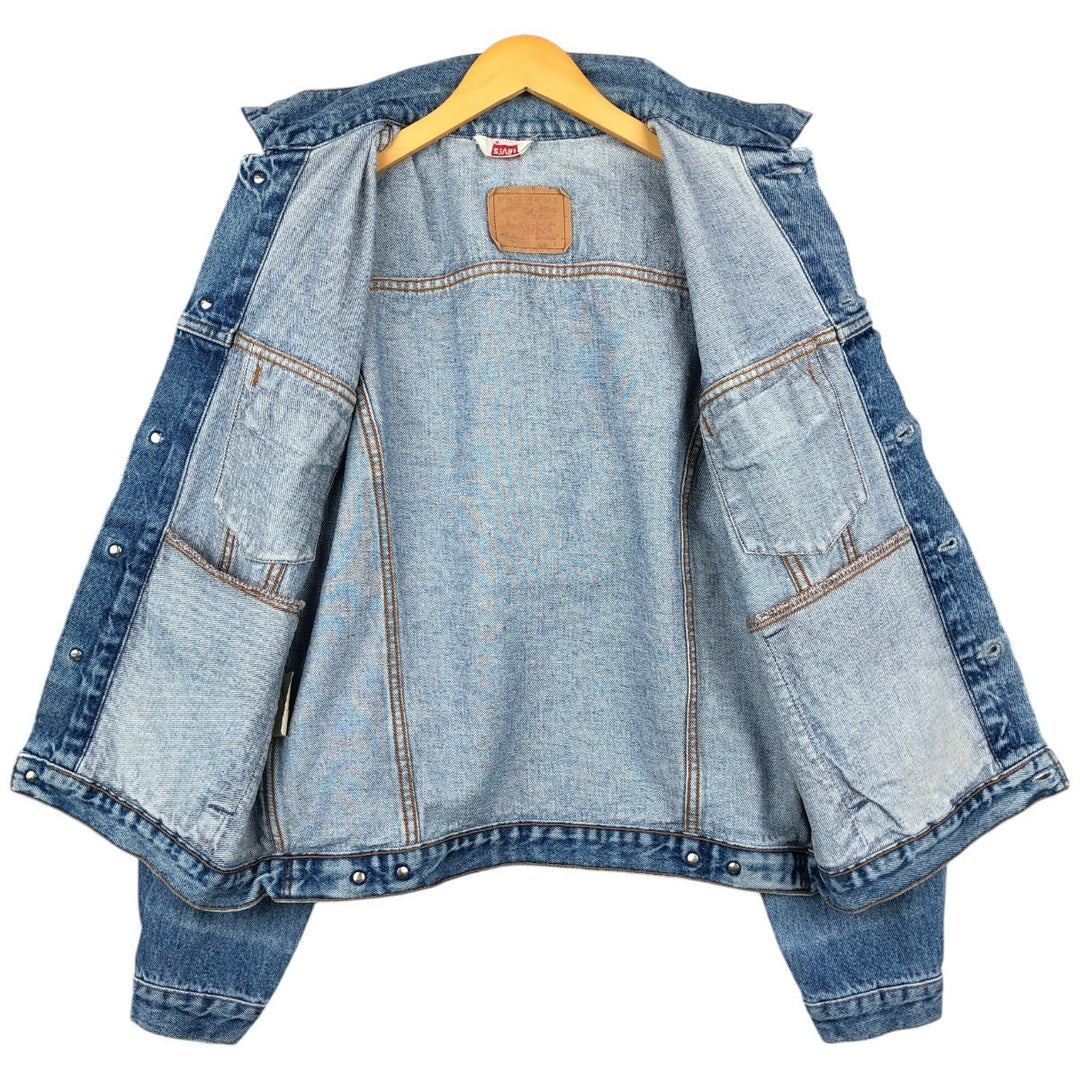 Levi's 70506-0214 Denim Jacket (Men's Size L) cotton blue type Vintage Second Hand