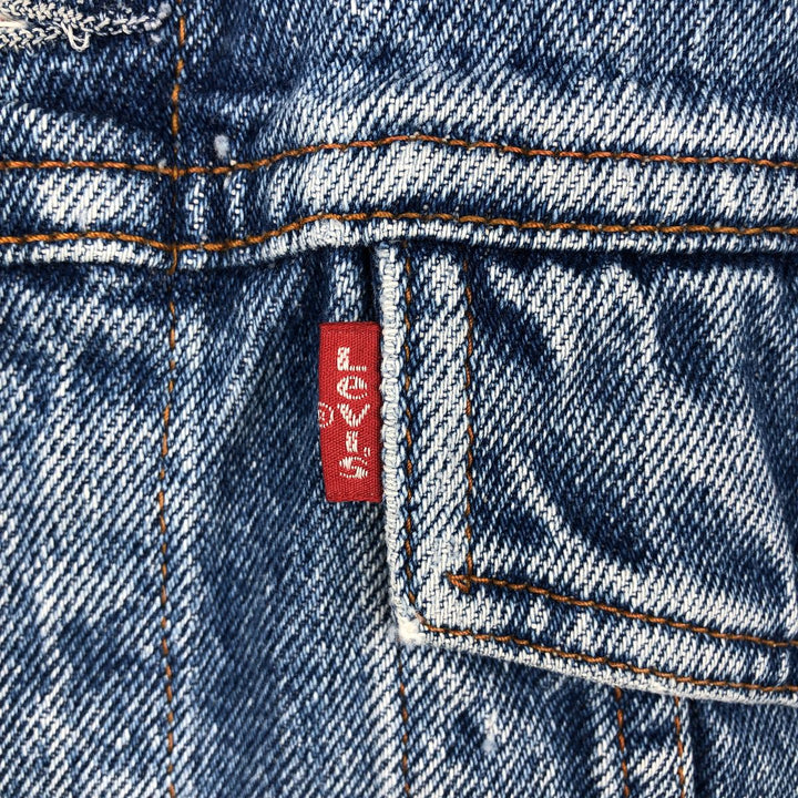 Levi's 70506-0214 Denim Jacket (Men's Size L) cotton blue type Vintage Second Hand