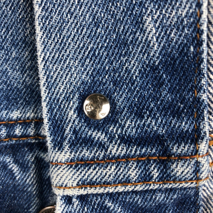 Levi's 70506-0214 Denim Jacket (Men's Size L) cotton blue type Vintage Second Hand