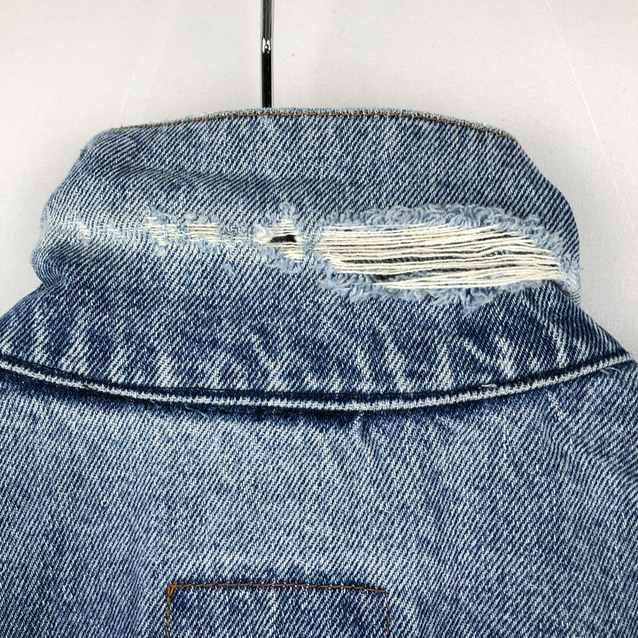 Levi's 70506-0214 Denim Jacket (Men's Size L) cotton blue type Vintage Second Hand