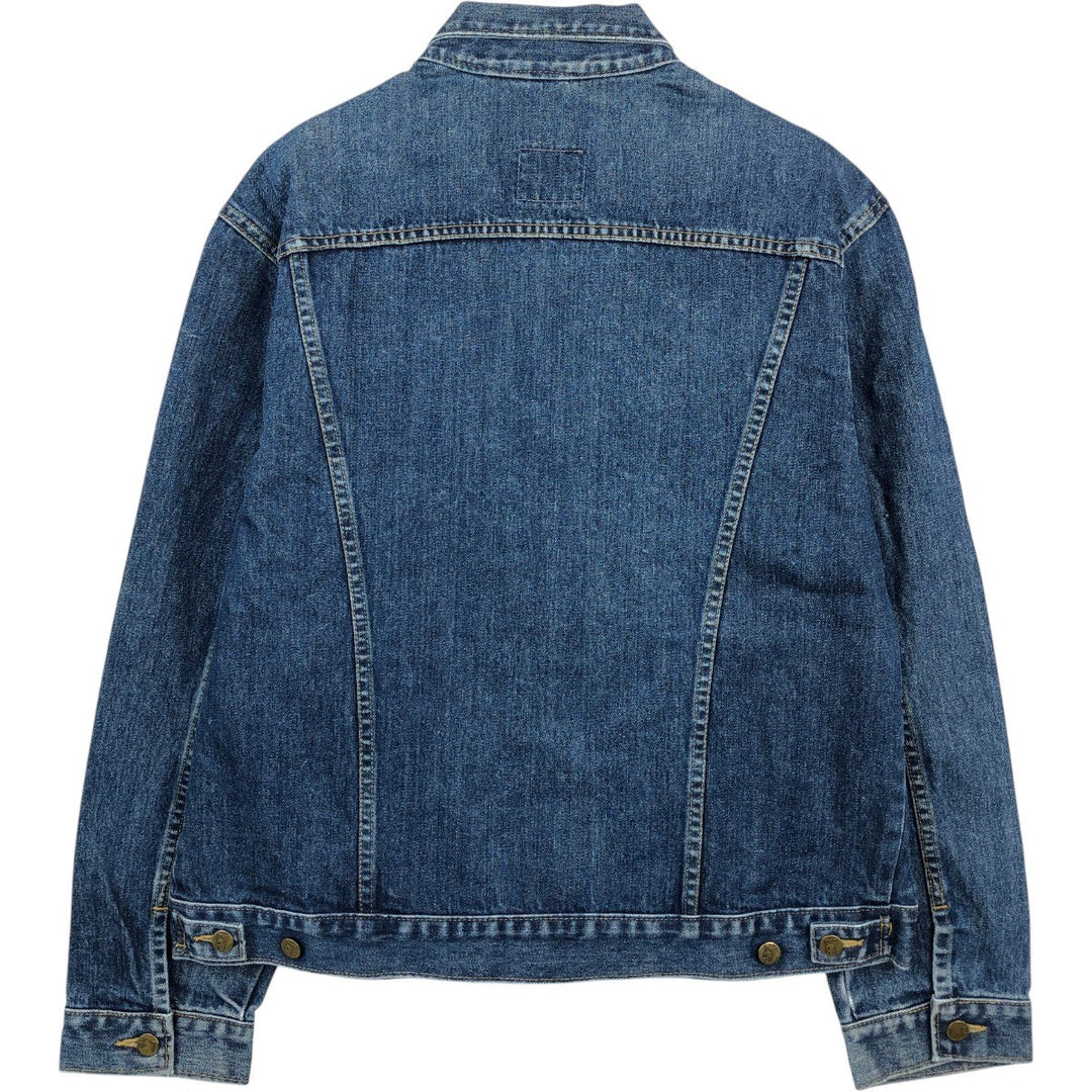 Lee PATD-153436 Denim Jacket, Men's Size XL (Equivalent), Vintage unclear blue type Vintage Second Hand