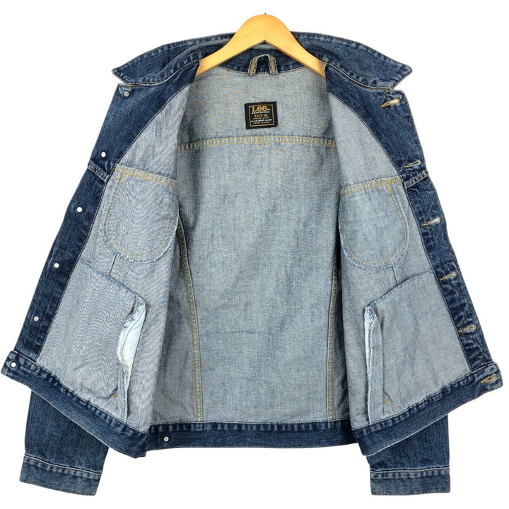 Lee PATD-153436 Denim Jacket, Men's Size XL (Equivalent), Vintage unclear blue type Vintage Second Hand