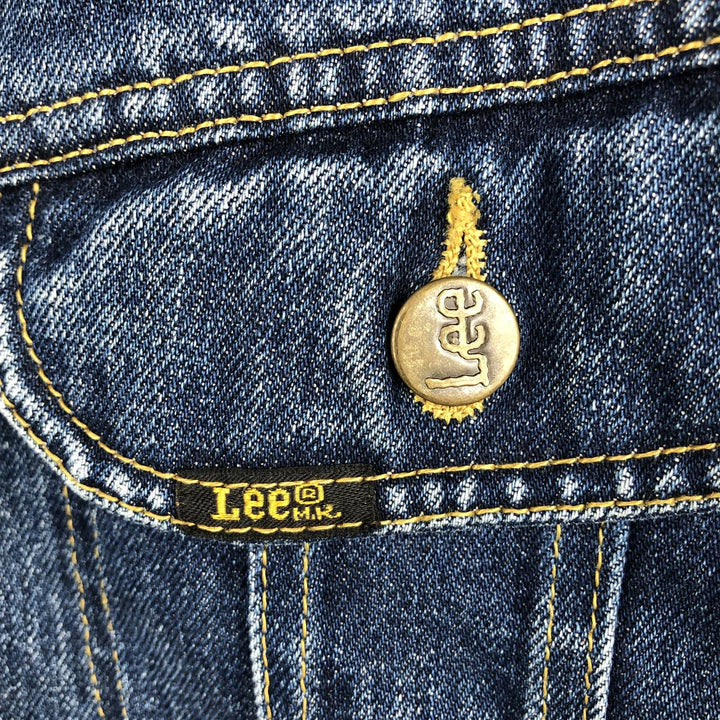 Lee PATD-153436 Denim Jacket, Men's Size XL (Equivalent), Vintage unclear blue type Vintage Second Hand