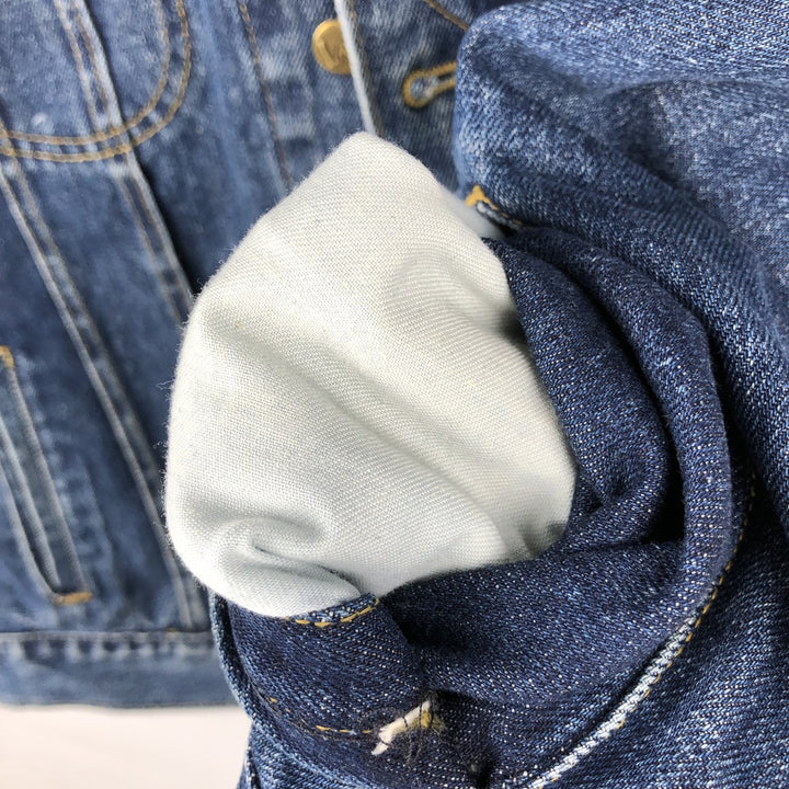 Lee PATD-153436 Denim Jacket, Men's Size XL (Equivalent), Vintage unclear blue type Vintage Second Hand