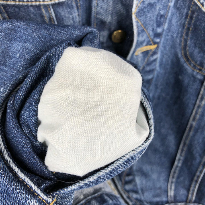 Lee PATD-153436 Denim Jacket, Men's Size XL (Equivalent), Vintage unclear blue type Vintage Second Hand
