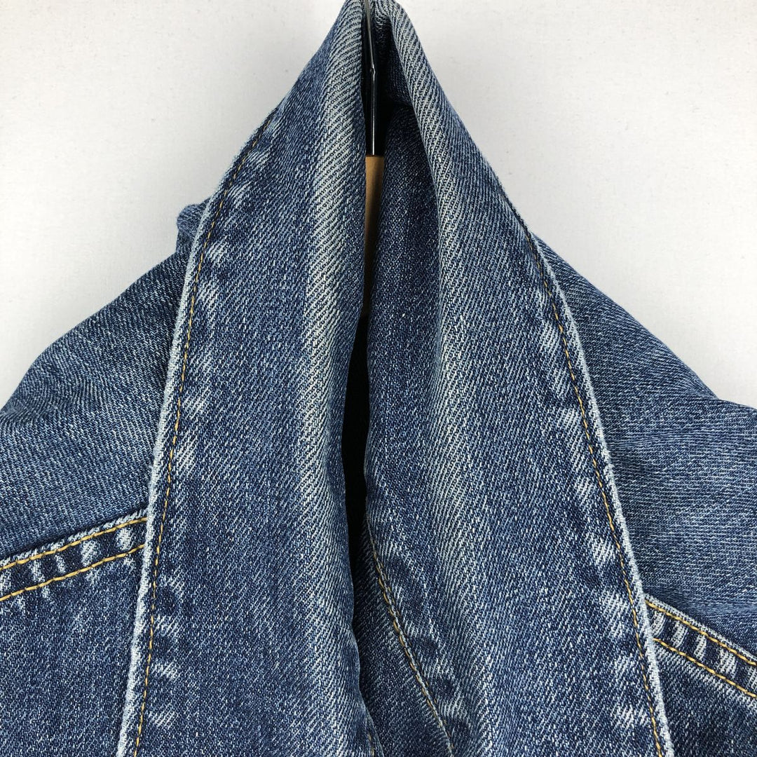 Lee PATD-153436 Denim Jacket, Men's Size XL (Equivalent), Vintage unclear blue type Vintage Second Hand