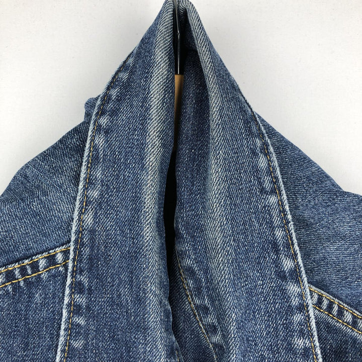Lee PATD-153436 Denim Jacket, Men's Size XL (Equivalent), Vintage unclear blue type Vintage Second Hand