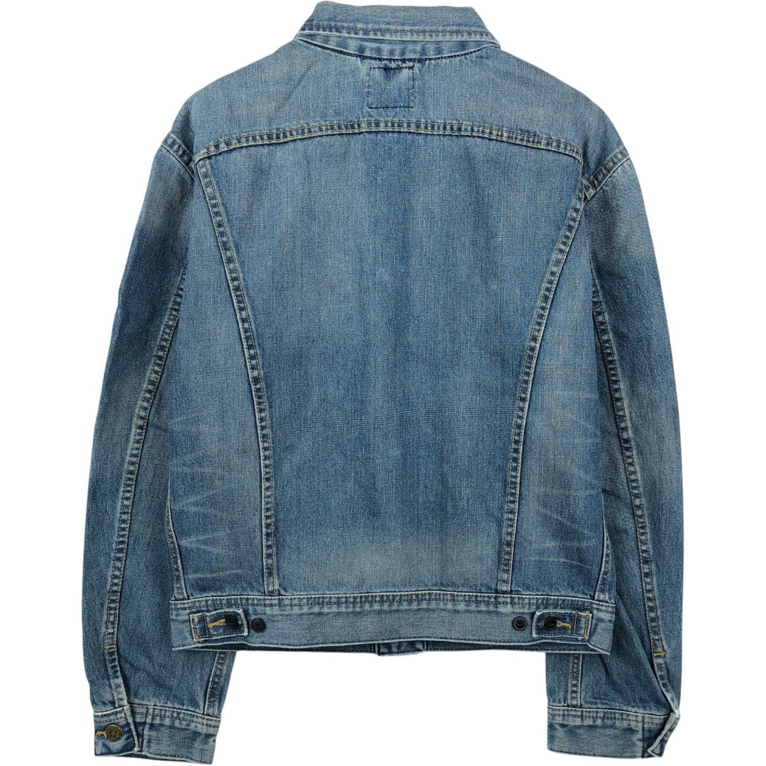 Lee PATD-153436 Denim Jacket (Men's Size L equivalent) cotton blue type Vintage Second Hand