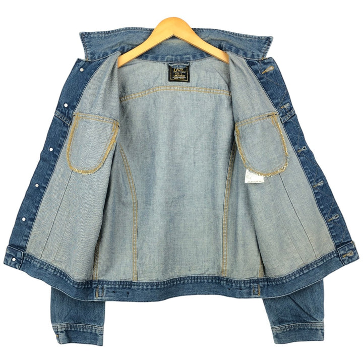Lee PATD-153436 Denim Jacket (Men's Size L equivalent) cotton blue type Vintage Second Hand
