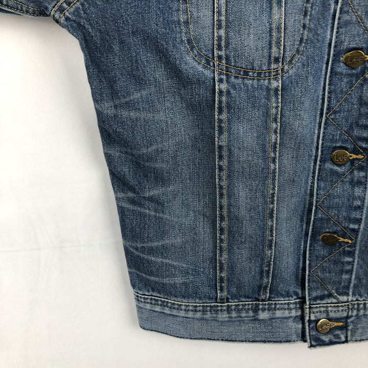 Lee PATD-153436 Denim Jacket (Men's Size L equivalent) cotton blue type Vintage Second Hand