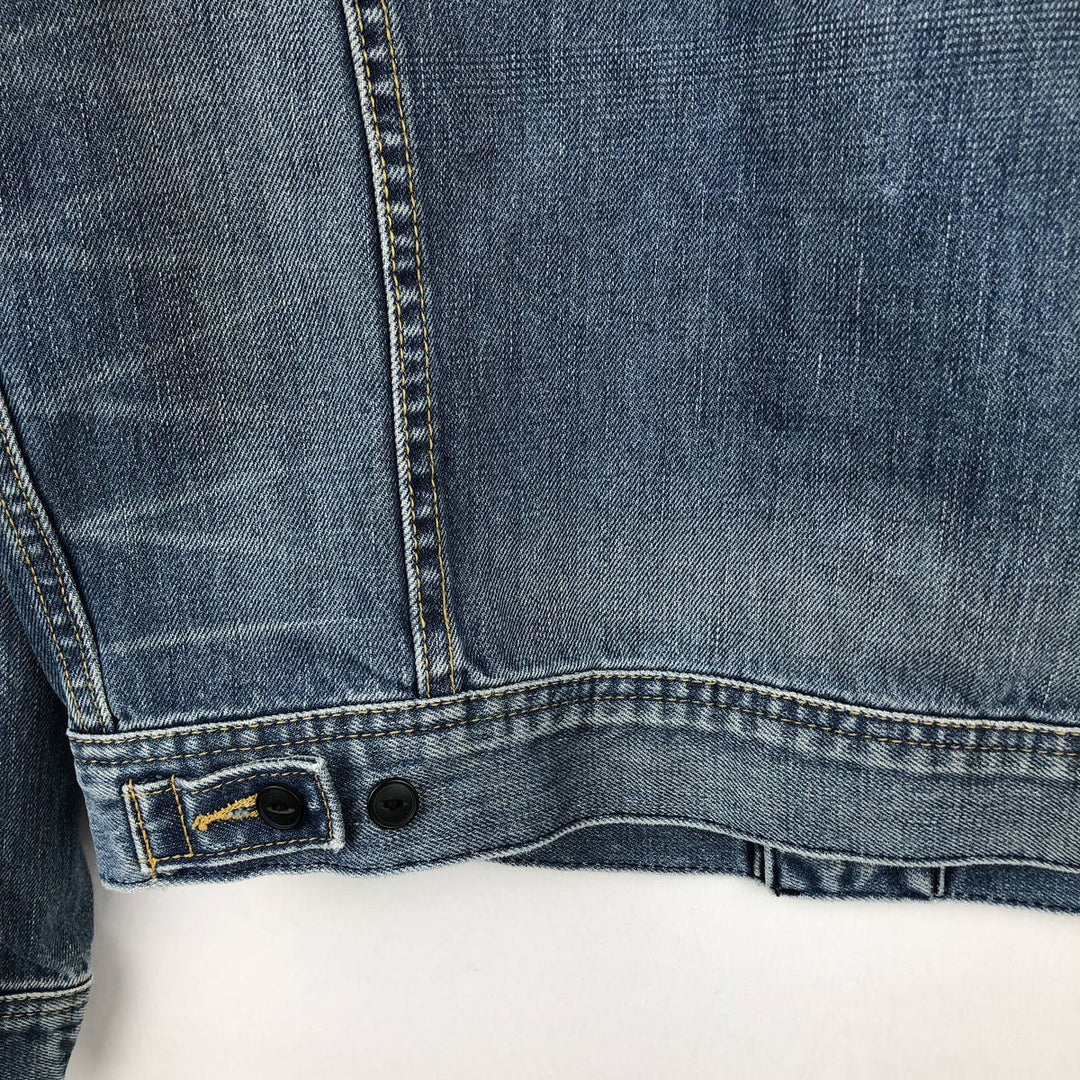 Lee PATD-153436 Denim Jacket (Men's Size L equivalent) cotton blue type Vintage Second Hand