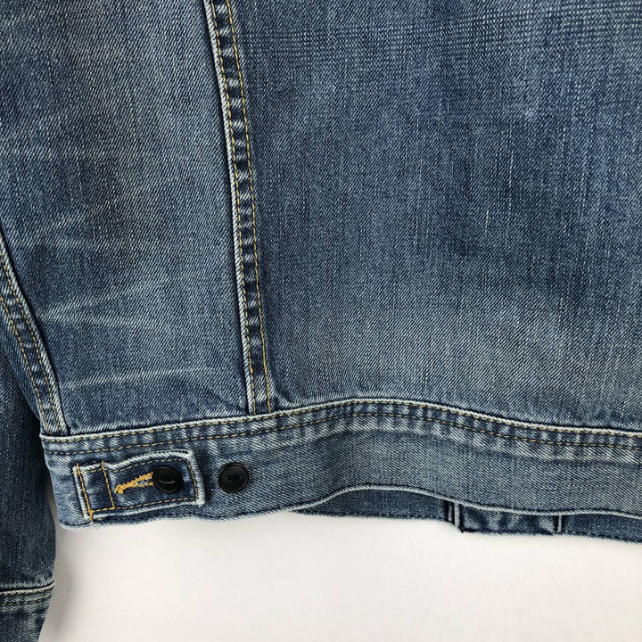 Lee PATD-153436 Denim Jacket (Men's Size L equivalent) cotton blue type Vintage Second Hand