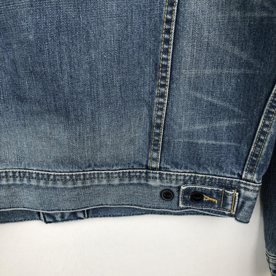 Lee PATD-153436 Denim Jacket (Men's Size L equivalent) cotton blue type Vintage Second Hand