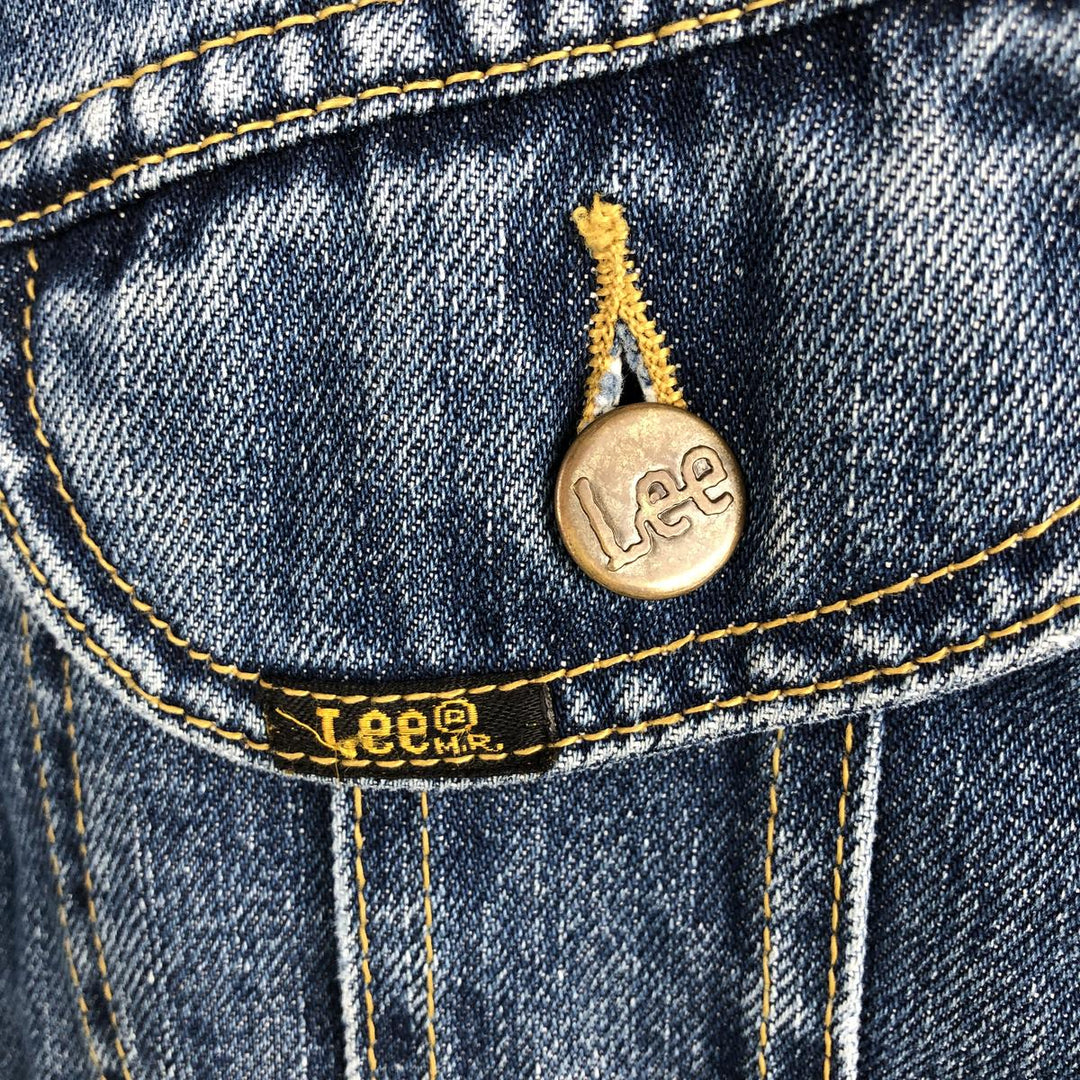 Lee PATD-153436 Denim Jacket (Men's Size L equivalent) cotton blue type Vintage Second Hand