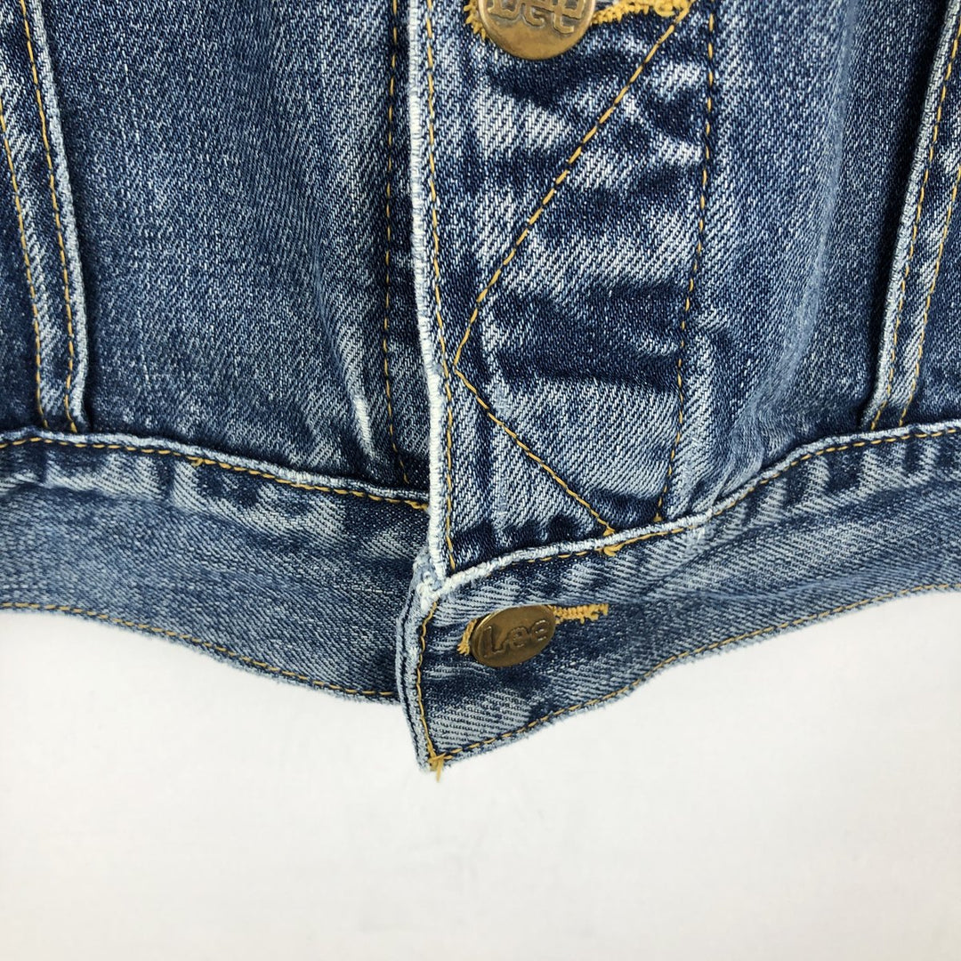 Lee PATD-153436 Denim Jacket (Men's Size L equivalent) cotton blue type Vintage Second Hand