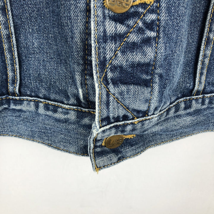 Lee PATD-153436 Denim Jacket (Men's Size L equivalent) cotton blue type Vintage Second Hand