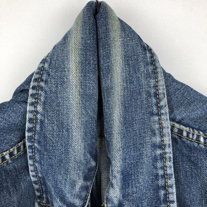Lee PATD-153436 Denim Jacket (Men's Size L equivalent) cotton blue type Vintage Second Hand
