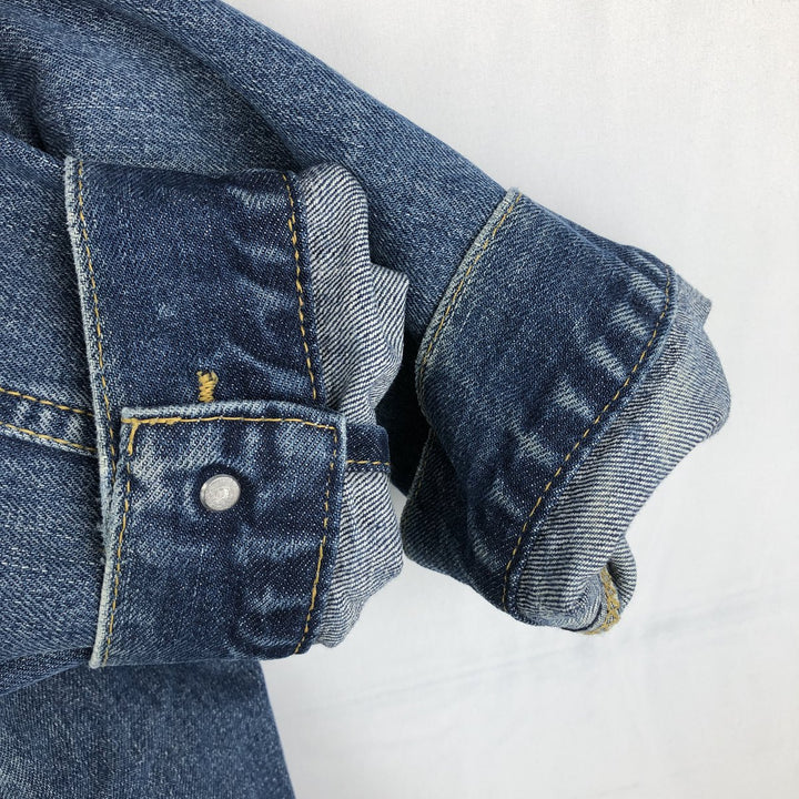 Lee PATD-153436 Denim Jacket (Men's Size L equivalent) cotton blue type Vintage Second Hand